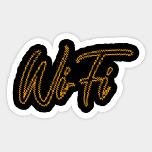 Wifi Tech Sticker